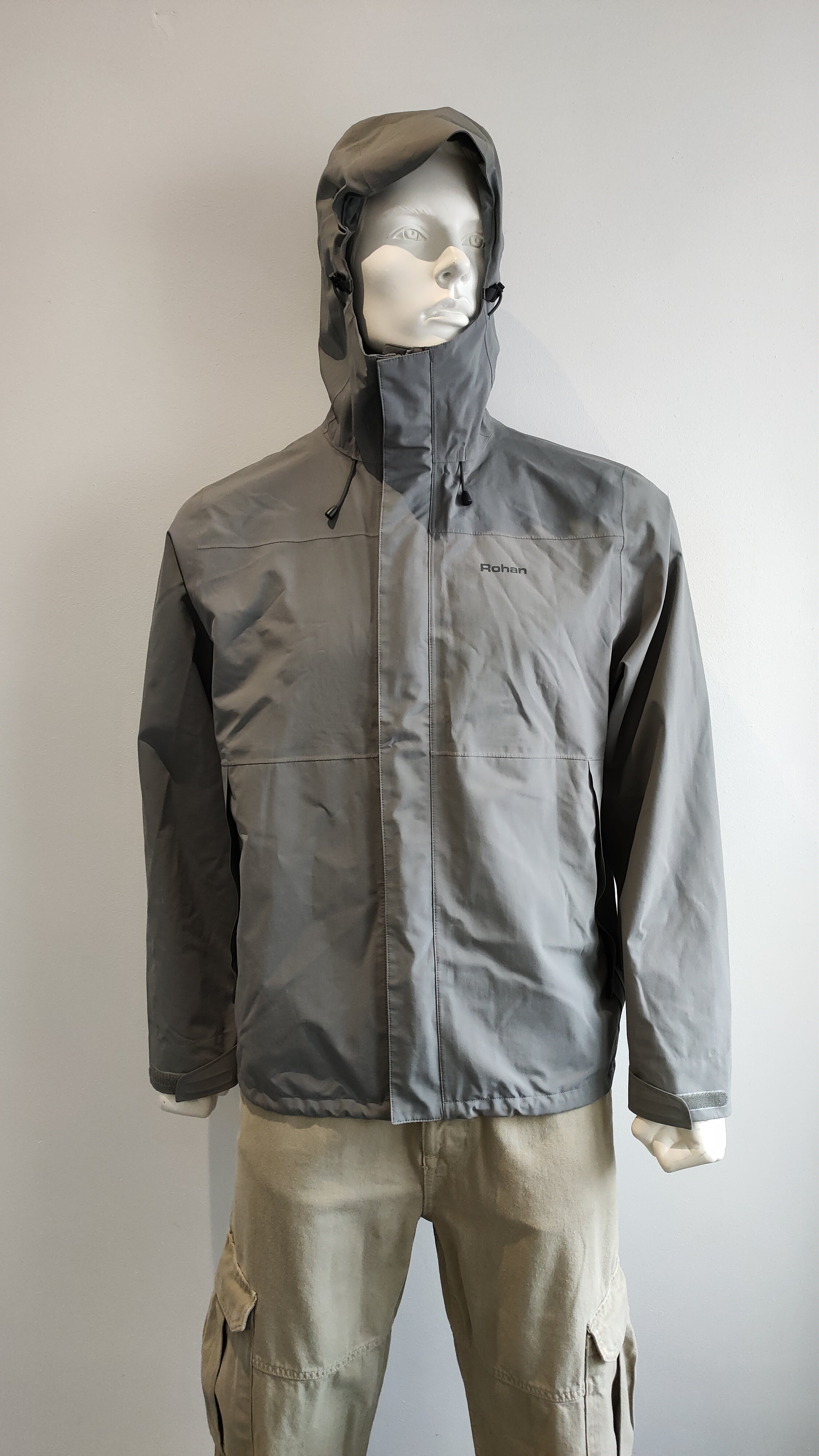 Oversized hooded rain jacket uk online