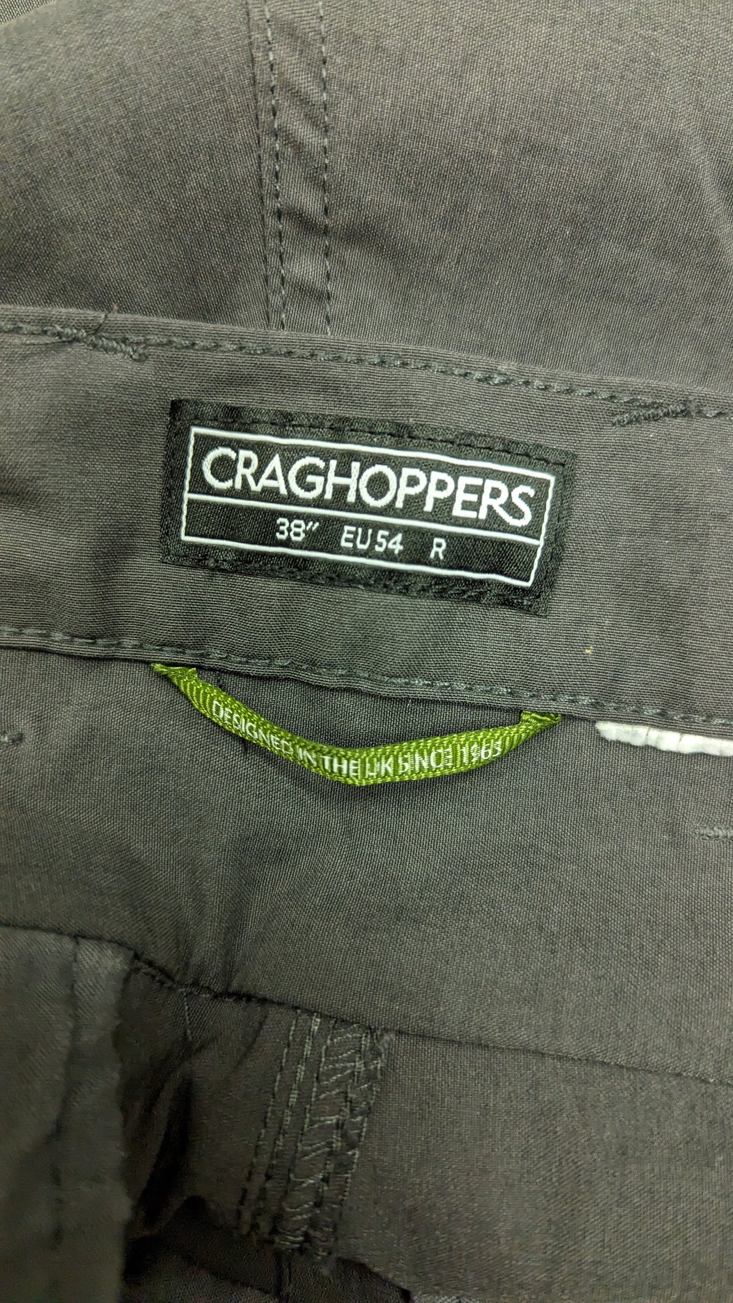 Men's Craghopper Walking Trousers - Size 38R